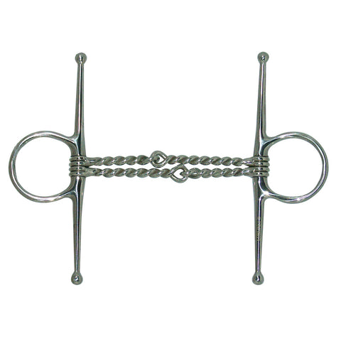 Pony Double Twisted Wire Full Cheek Snaffle Bit