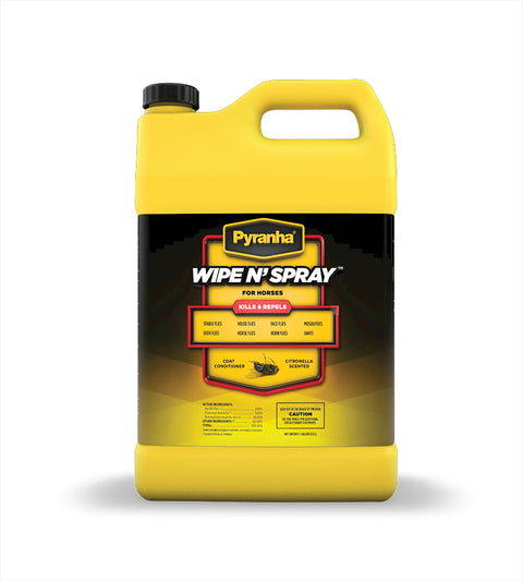 Pyranha® Equine Wipe N' Spray™