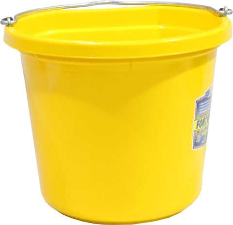 Fortiflex® 20-Quart FlatBack Bucket - Colors