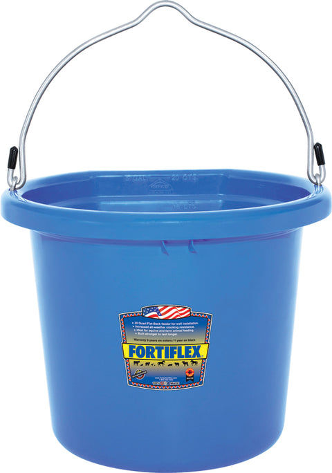 Fortiflex® 20-Quart FlatBack Bucket - Colors