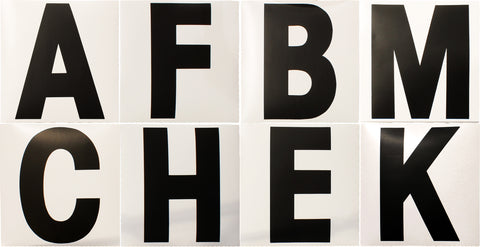 Stick-On Dressage Letters Set of 8