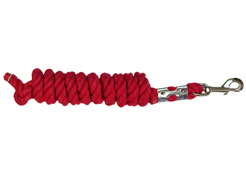 Cotton Lead Rope with Bolt Snap, 6'
