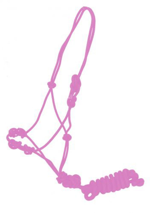 Four-Knot Cowboy Knot Training Halter with Removable Lead