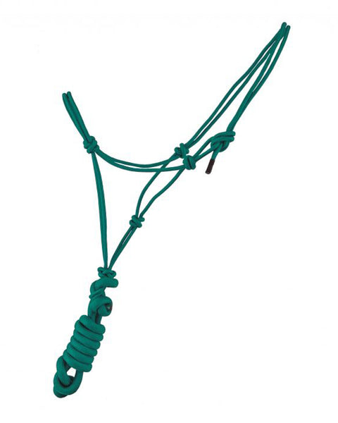 Showman® Medium/Large Pony Size Cowboy Knot Halter with Lead