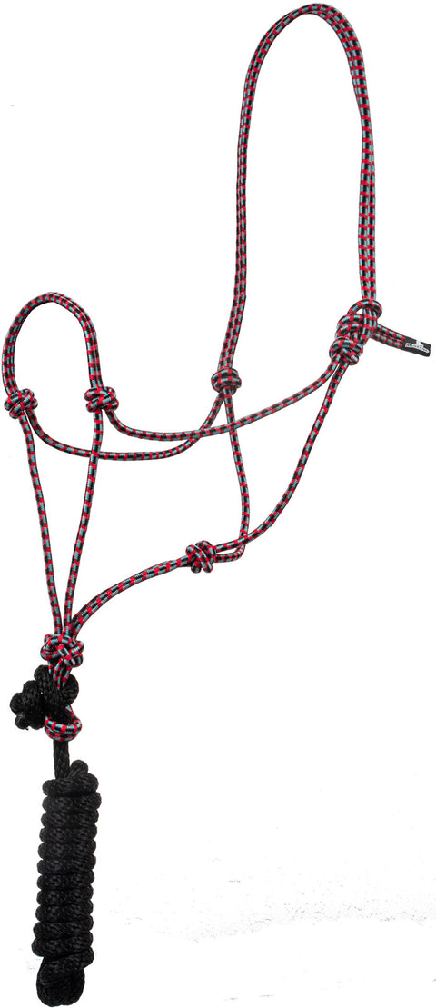Economy Mountain Rope Halter with Lead Rope