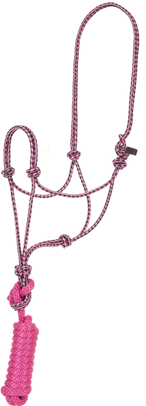 Economy Mountain Rope Halter with Lead Rope