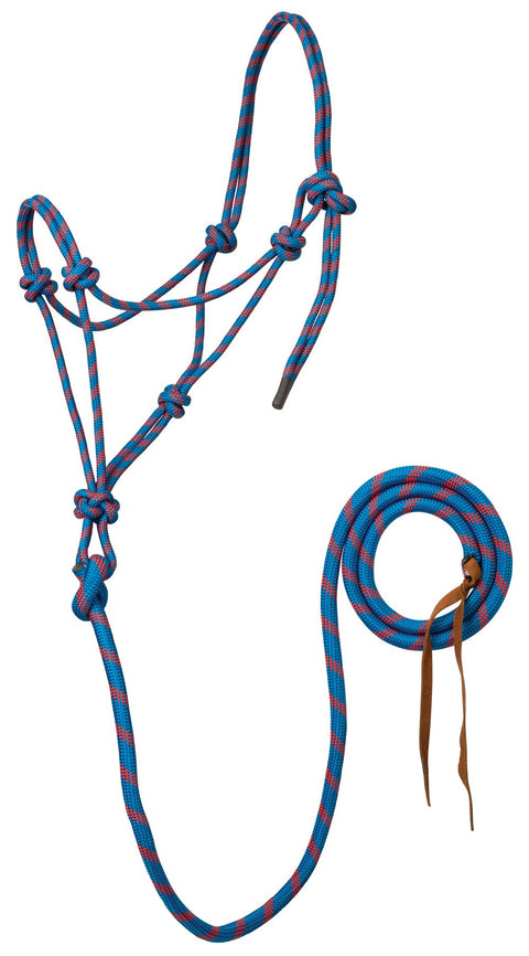 Rope Halter With Lead - 5/16"