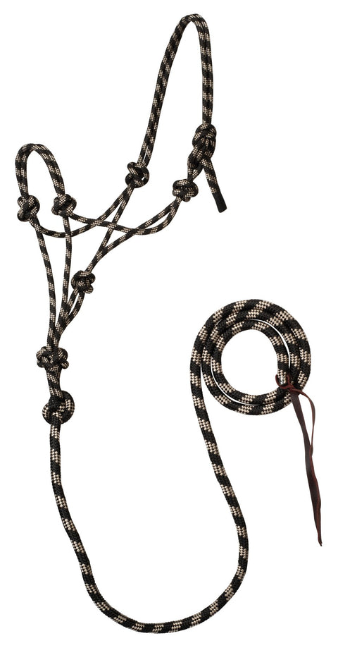 Rope Halter With Lead - 5/16"