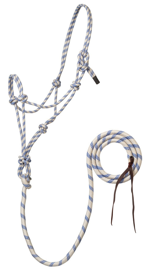 Rope Halter With Lead - 5/16"