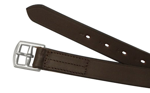 Economy Pre-Punched Numbered English Stirrup Leathers