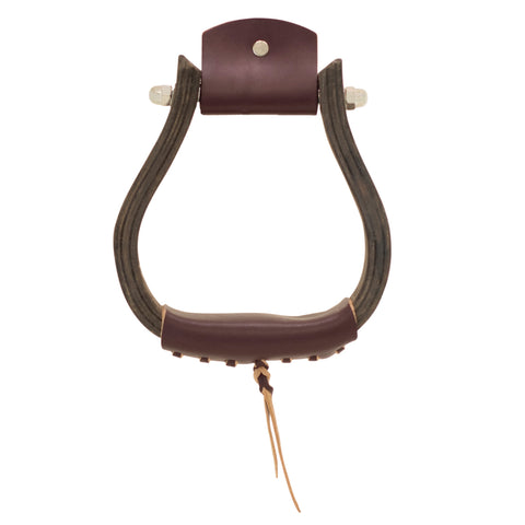 Metalab Open Range 2 1/4" Wooden Bell Stirrups