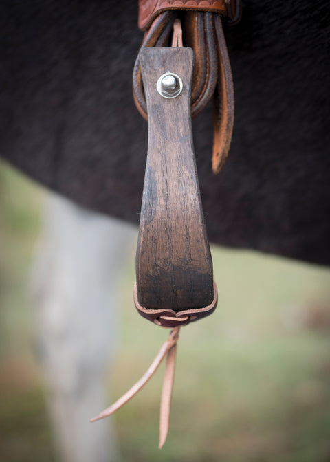Metalab Open Range 2 1/4" Wooden Bell Stirrups