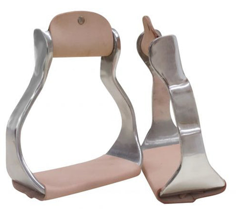 Showman® Wide Aluminum Western Stirrups