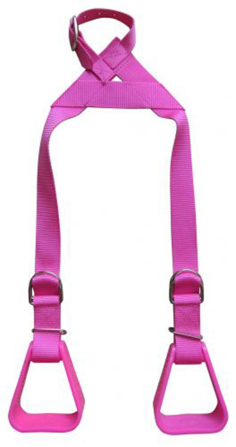 Showman® Heavy-Duty Nylon Adjustable Buddy Stirrups