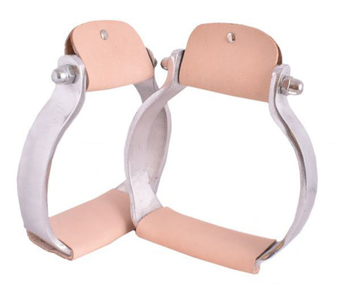 Showman® Aluminum Flat Bottom Oxbow Stirrups