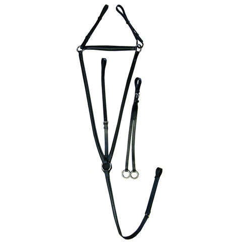 Exselle Elite Plain Raised Breastplate with Attachments, Oversize