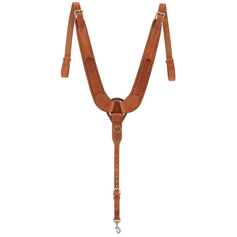 Weaver Leather® Buckstitch Pulling Breast Collar, Hermann Oak® Russet, Dawn Collection