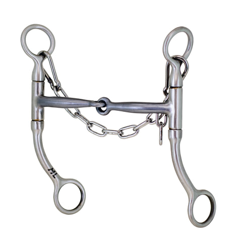 Metalab Walt Woodard Comfort Tapered 1/2" Shank Snaffle Bit