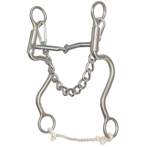 Metalab Walt Woodard Thin Shank Snaffle Bit
