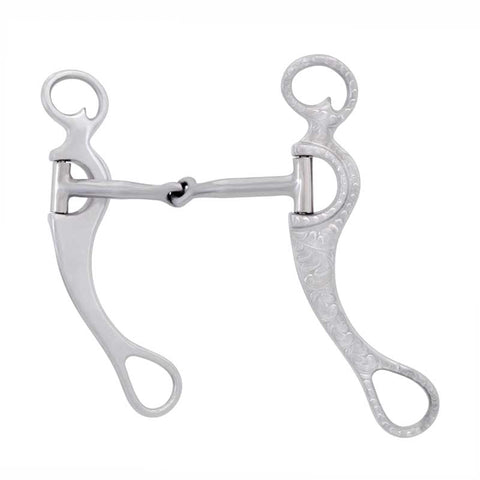 Metalab FG Non–Collapse Shank Snaffle Bit