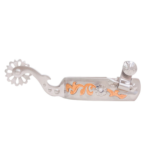 Metalab Josiane Gauthier Medium Spurs with Copper Trim & Crystal Stone