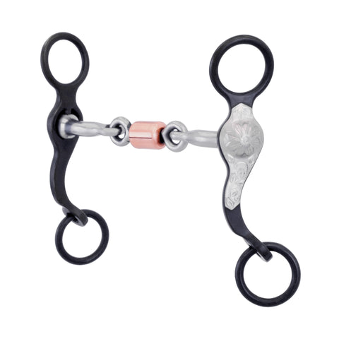 Metalab Santa Fe Flower Twist Dog Bone Pony Bit