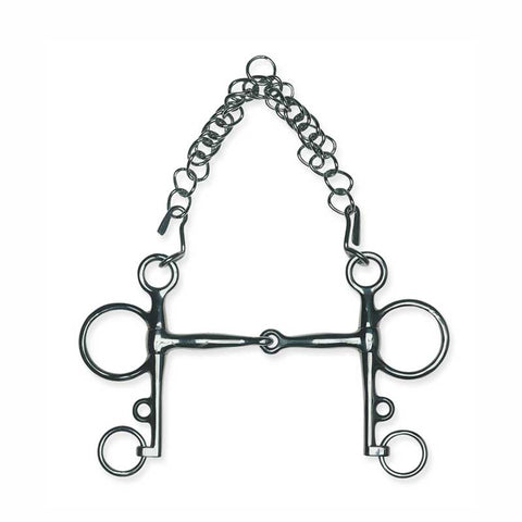 Metalab Solid Jointed Pelham Bit