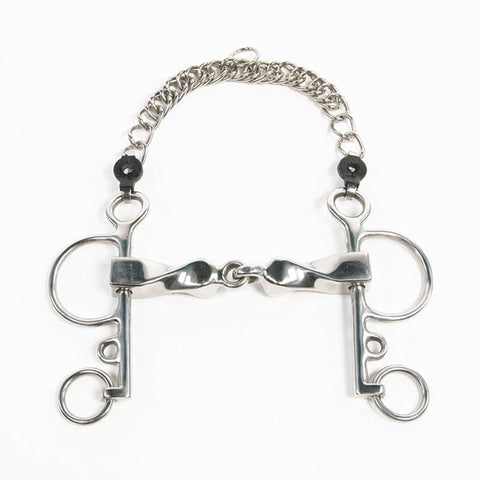 Metalab Jointed Twisted Pelham Bit