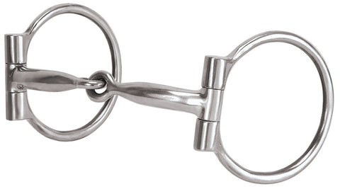 Weaver Leather® All-Purpose Offset Dee Bit, 5" Sweet Iron Mouth with Copper Inlay