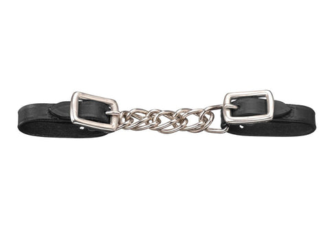 Tough1® Miniature Leather Curb Chain