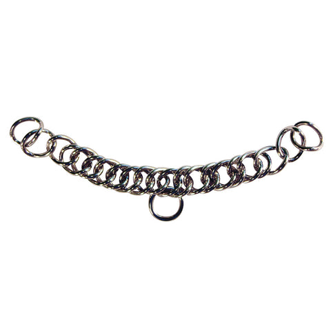English Stainless Steel Double-Link Curb Chain