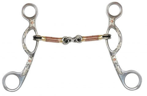 Showman® Argentine Dog Bone Snaffle Bit