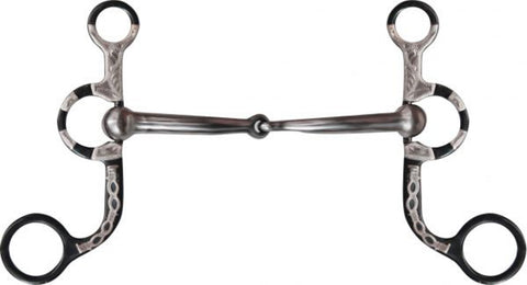 Showman® Black Steel Argentine-Style Bit