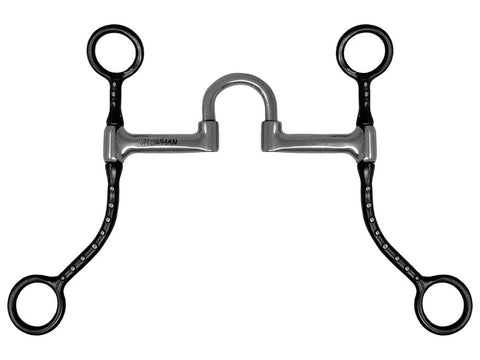 Showman® Western Short Shank Correction Bit with Silver Dots