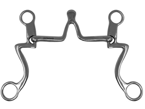 Showman® Western Seven Shank Cathedral Port Spoon Bit