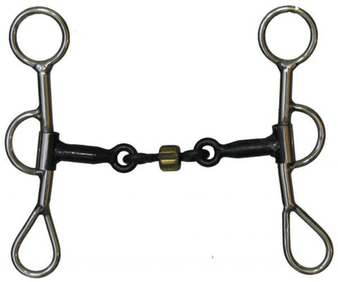 Showman® Stainless Steel Colt Snaffle Bit
