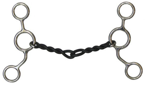 Showman® Stainless Steel JR Cow Horse Bit