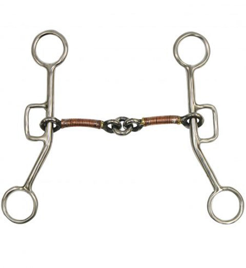 Showman® Stainless Steel Sliding Gag Western Bit
