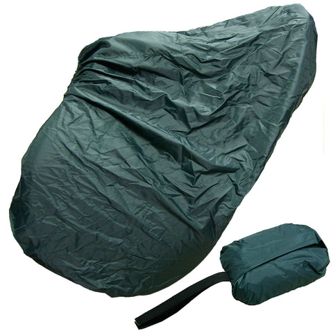 English Saddle Cover in a Pouch