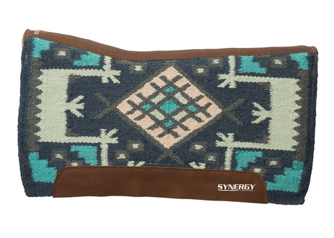 Weaver Leather® Contoured Woven Wool Top, Foam & Felt Western Saddle Pad