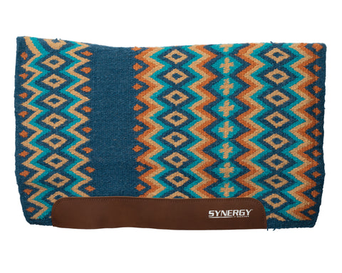 Weaver Leather® Contoured Woven Wool Top, Foam & Felt Western Saddle Pad