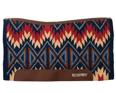 Weaver Leather® Contoured Woven Wool Top, Foam & Felt Western Saddle Pad