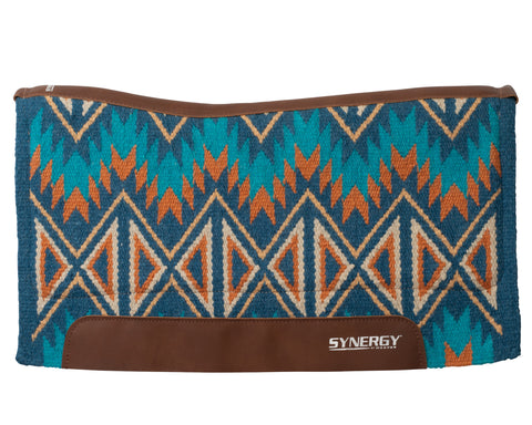Weaver Leather® Contoured Woven Wool Top, Foam & Felt Western Saddle Pad