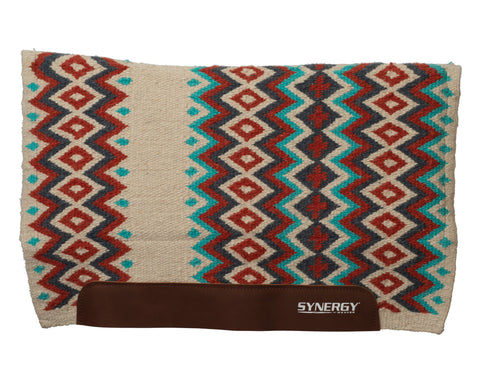 Weaver Leather® Contoured Woven Wool Top, Foam & Felt Western Saddle Pad