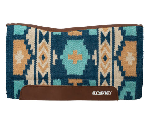 Weaver Leather® Contoured Woven Wool Top, Foam & Felt Western Saddle Pad