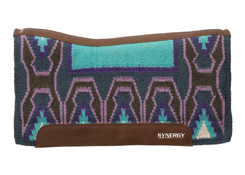Weaver Leather® Contoured Woven Wool Top, Foam & Felt Western Saddle Pad