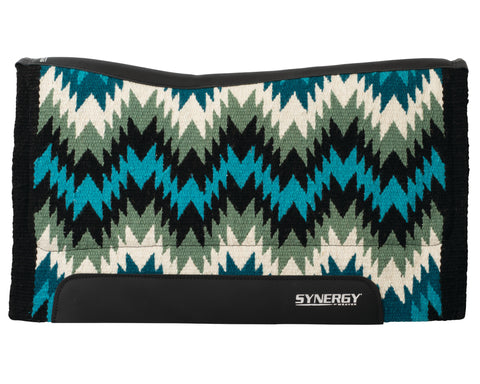 Weaver Leather® Contoured Woven Wool Top, Foam & Felt Western Saddle Pad