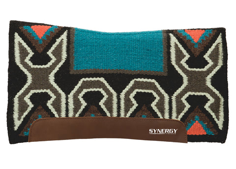 Weaver Leather® Contoured Woven Wool Top, Foam & Felt Western Saddle Pad