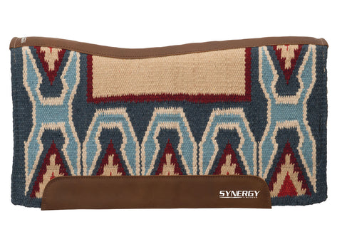 Weaver Leather® Contoured Woven Wool Top, Foam & Felt Western Saddle Pad