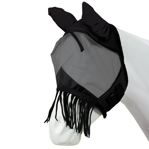 Fine Mesh Fly Mask with Fringe